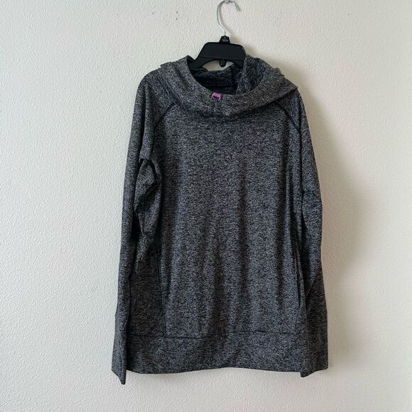 Columbia Brilliant Reflection Spacedye Hoodie Pullover Grey 1618781 Womens Large - Picture 1 of 6